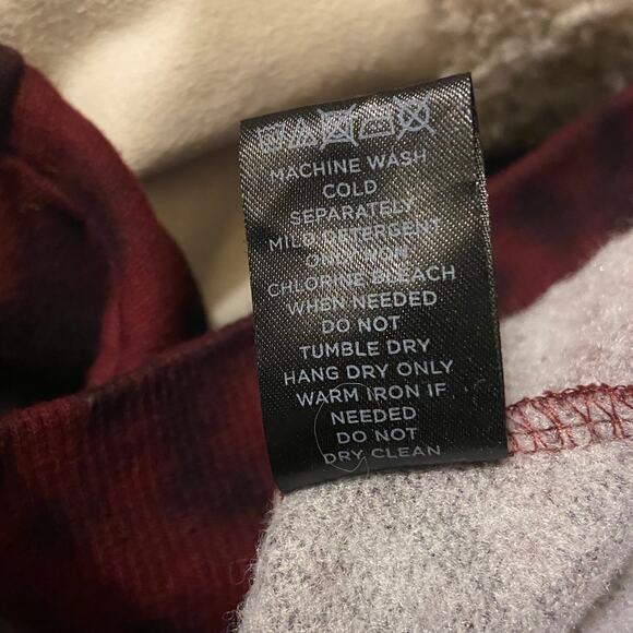 Aeropostale 1987 Maroon Tie-dye Hoodie - Picture 8 of 8